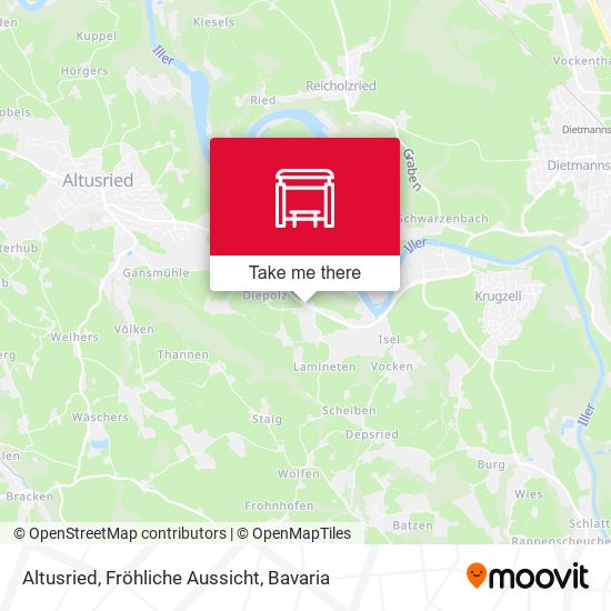 Altusried, Fröhliche Aussicht map