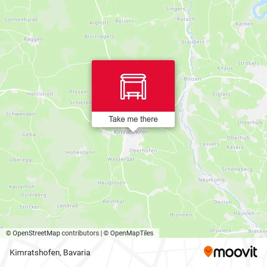Карта Kimratshofen