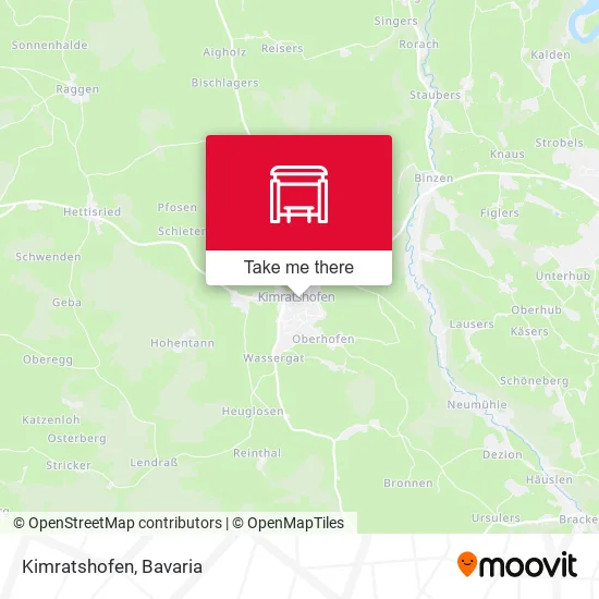 Карта Kimratshofen