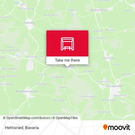 Карта Hettisried