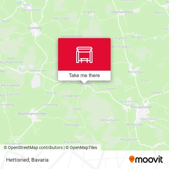 Карта Hettisried
