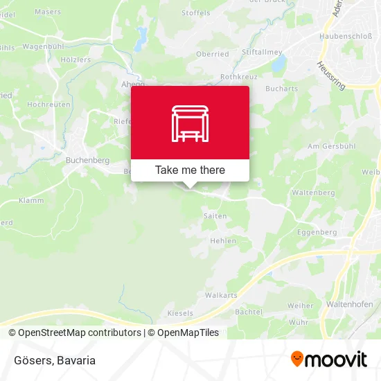 Карта Gösers