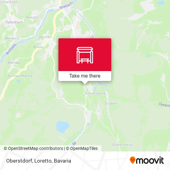 Карта Oberstdorf, Loretto