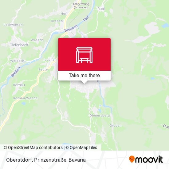 Oberstdorf, Prinzenstraße map