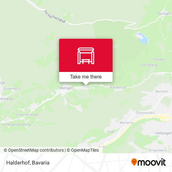 Карта Halderhof
