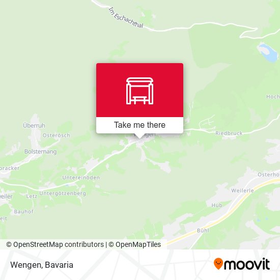 Карта Wengen