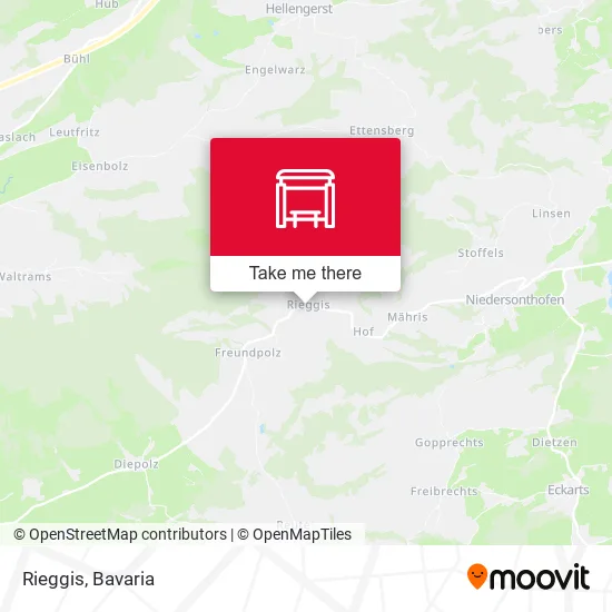 Карта Rieggis