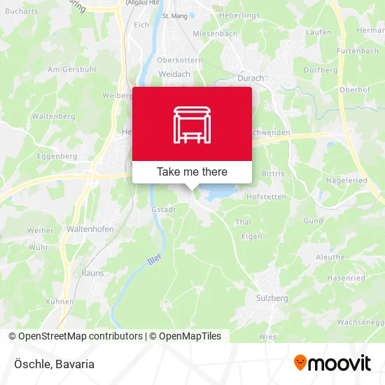 Карта Öschle
