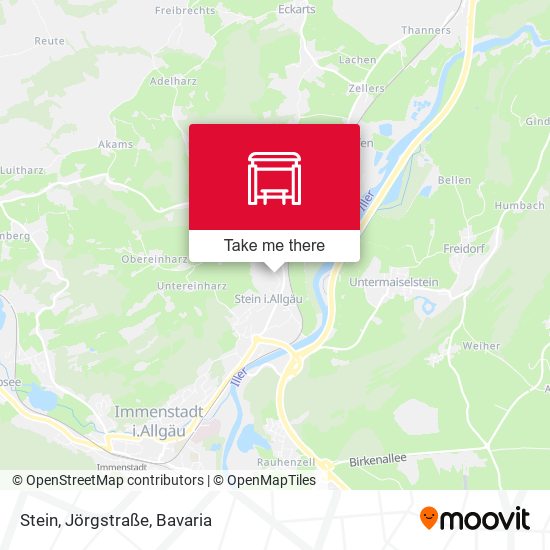 Stein, Jörgstraße map