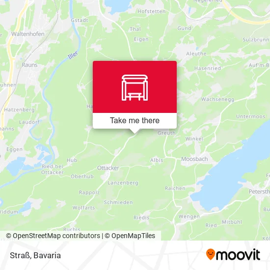 Карта Straß