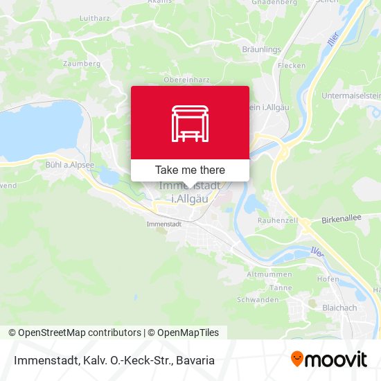 Immenstadt, Kalv. O.-Keck-Str. map