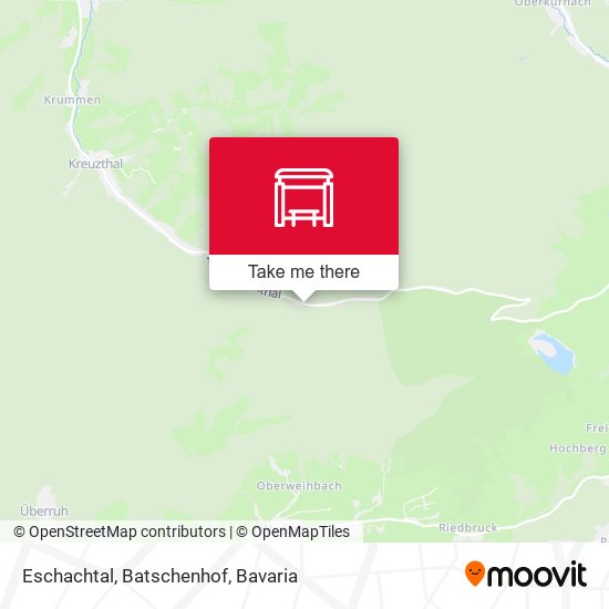 Eschachtal, Batschenhof map