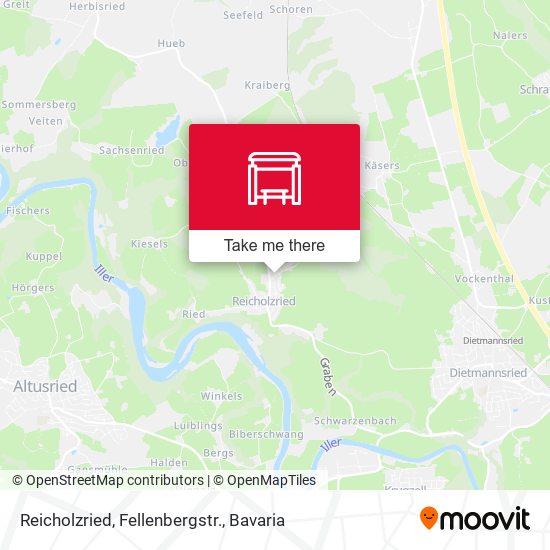 Reicholzried, Fellenbergstr. map