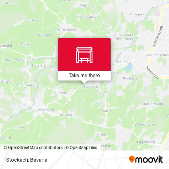 Карта Stockach