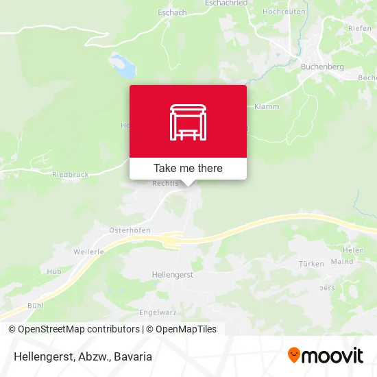 Карта Hellengerst, Abzw.
