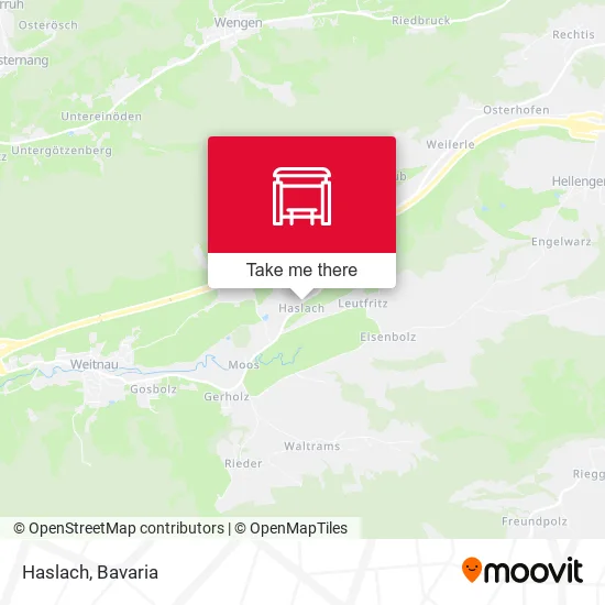 Haslach map