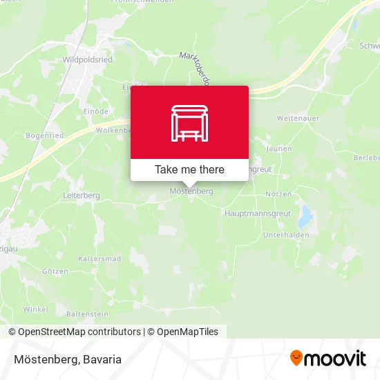 Карта Möstenberg