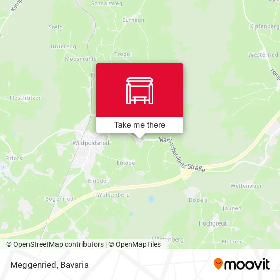 Карта Meggenried