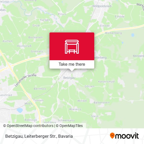 Betzigau, Leiterberger Str. map