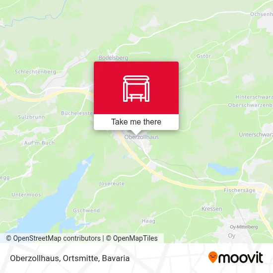 Oberzollhaus, Ortsmitte map