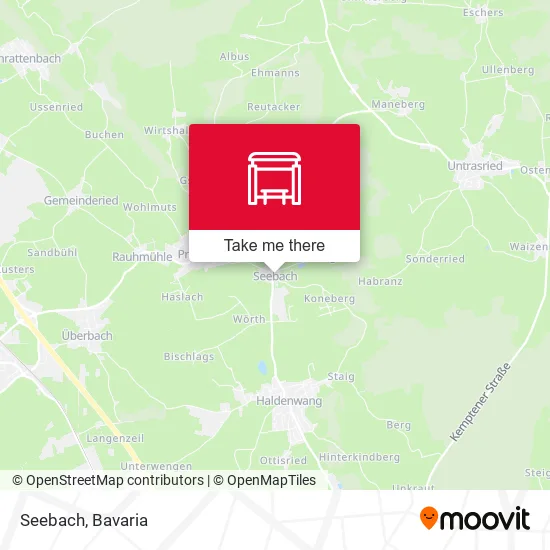 Карта Seebach