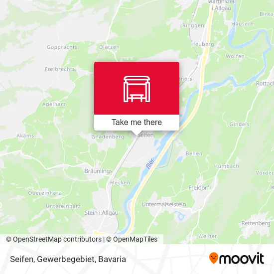 Карта Seifen, Gewerbegebiet