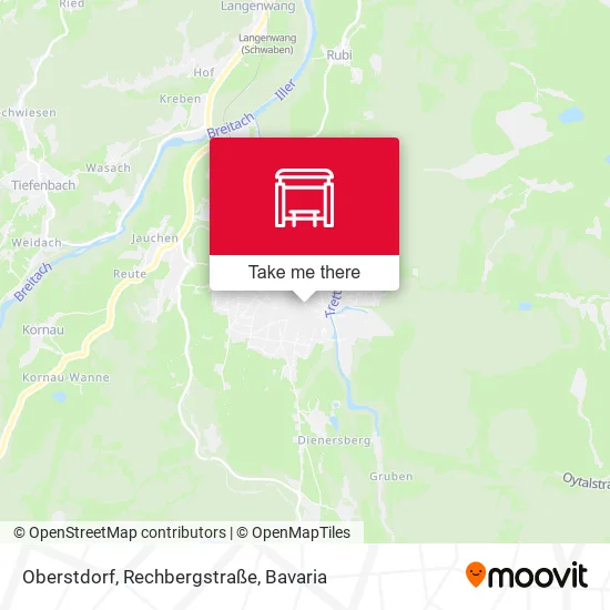 Карта Oberstdorf, Rechbergstraße