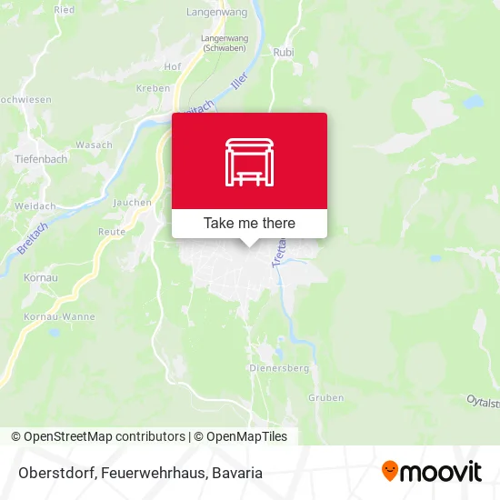 Карта Oberstdorf, Feuerwehrhaus