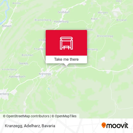 Карта Kranzegg, Adelharz