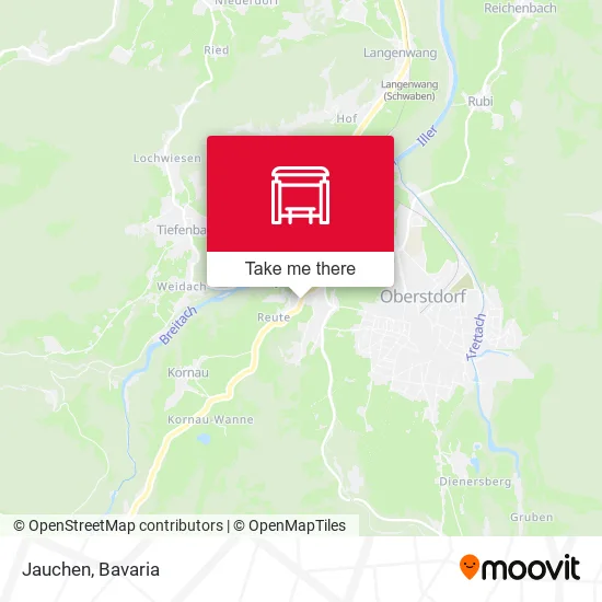 Карта Jauchen