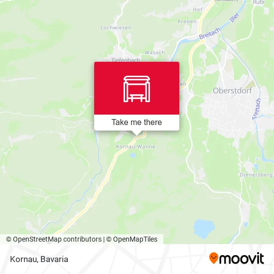 Карта Kornau