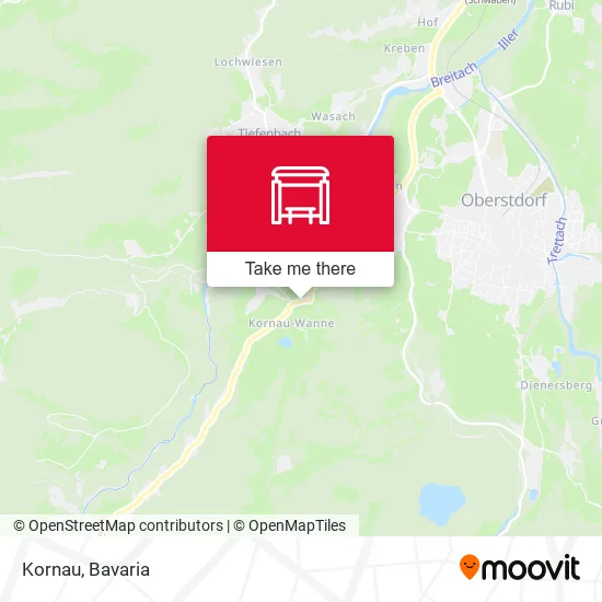 Карта Kornau