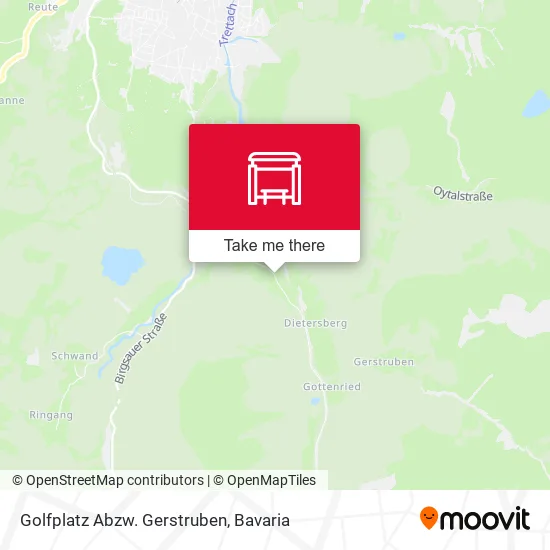 Карта Golfplatz Abzw. Gerstruben