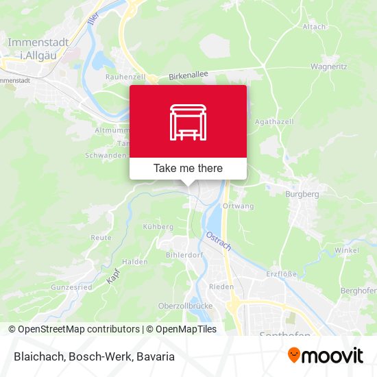 Карта Blaichach, Bosch-Werk