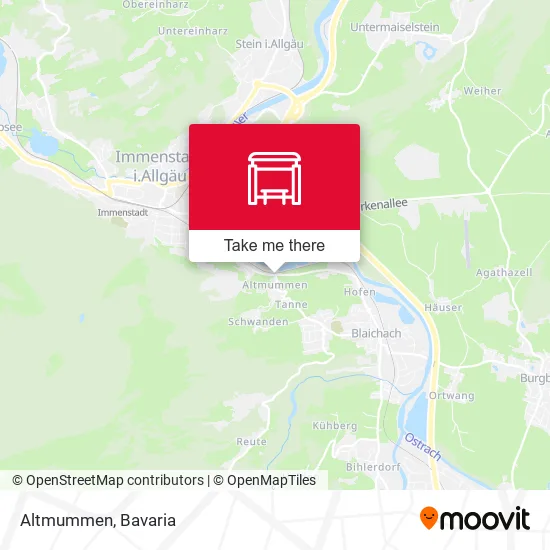 Карта Altmummen