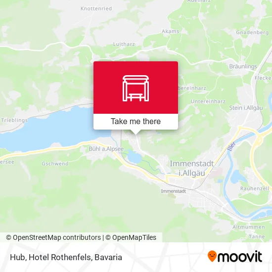 Карта Hub, Hotel Rothenfels
