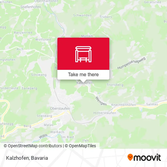 Карта Kalzhofen