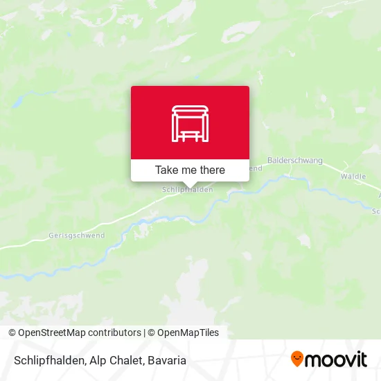 Карта Schlipfhalden, Alp Chalet