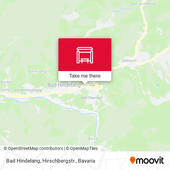 Bad Hindelang, Hirschbergstr. map