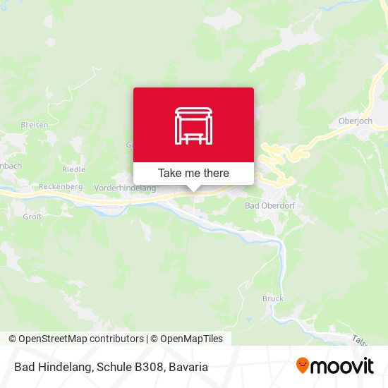 Bad Hindelang, Schule B308 map