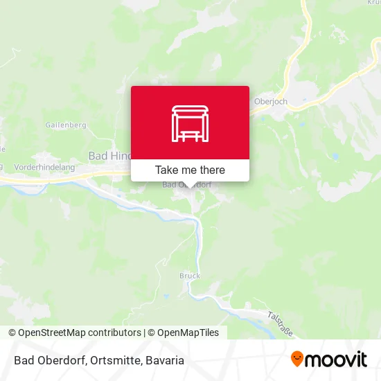 Карта Bad Oberdorf, Ortsmitte