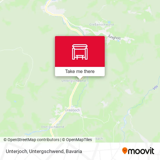 Карта Unterjoch, Untergschwend