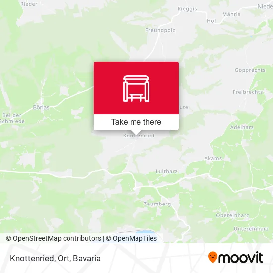 Карта Knottenried, Ort