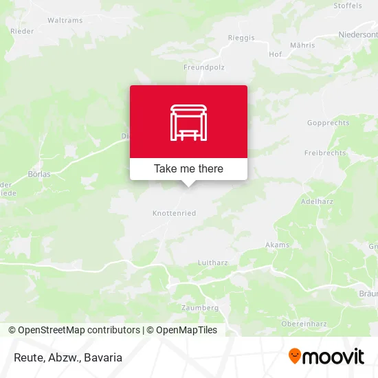 Карта Reute, Abzw.