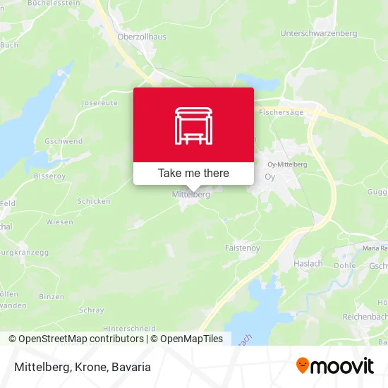 Карта Mittelberg, Krone