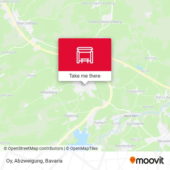 Карта Oy, Abzweigung
