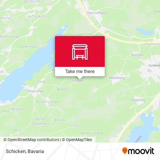Карта Schicken