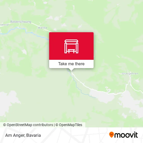 Am Anger map