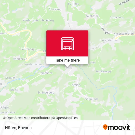 Карта Höfen