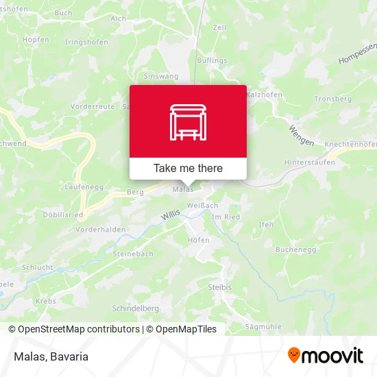Карта Malas